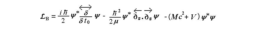Point boson Lagrangian